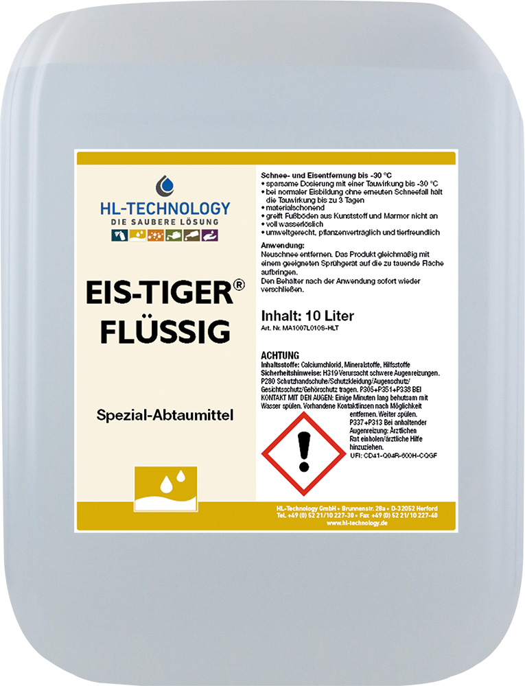 Flüssigtaumittel Eis-Tiger® - Eis-Tiger® flüssig Kanister  1 x20 Liter 