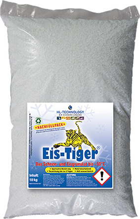 Winterstreumittel Eis-Tiger® - Schnee- und Eisfrei bis -50°C  20 x 20 kg Beutel  